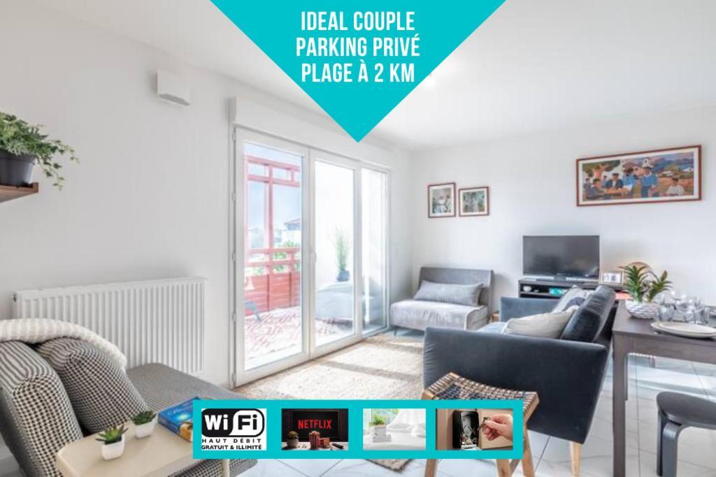 Confort-Appartement Le Maia Ανγκλέ Εξωτερικό φωτογραφία